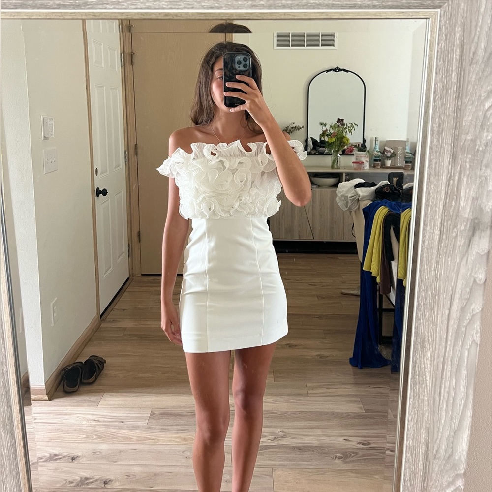 White Zara Dress